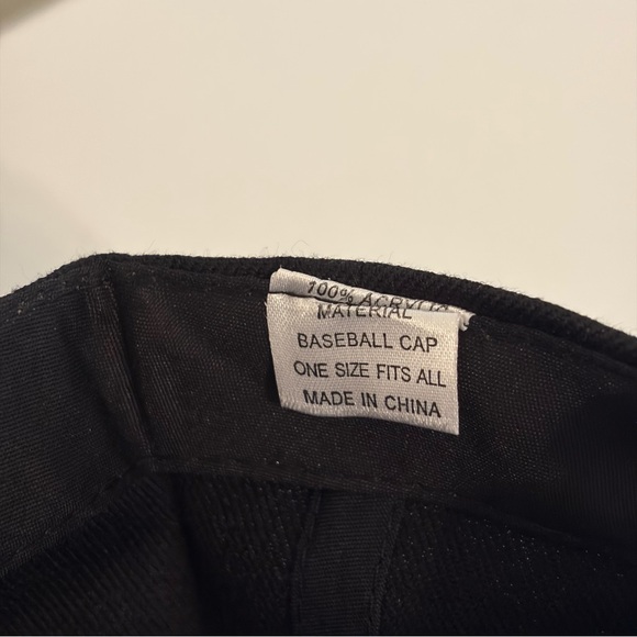 NWT Black and Orange Chicago Cap Hat O/S - Picture 7 of 7